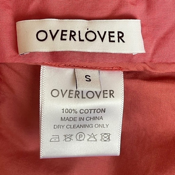 OVERLOVER Kerry Quilted Jacket in Faded Red Bandana - Picture 11 of 14